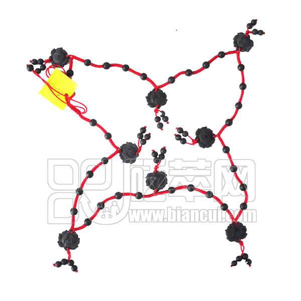 砭石蓮花腰鏈A,砭石腰帶圖1