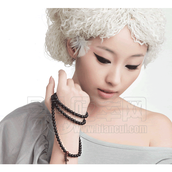 108珠砭石項鏈,砭石項鏈圖2