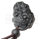 砭石招財貔貅佩掛件