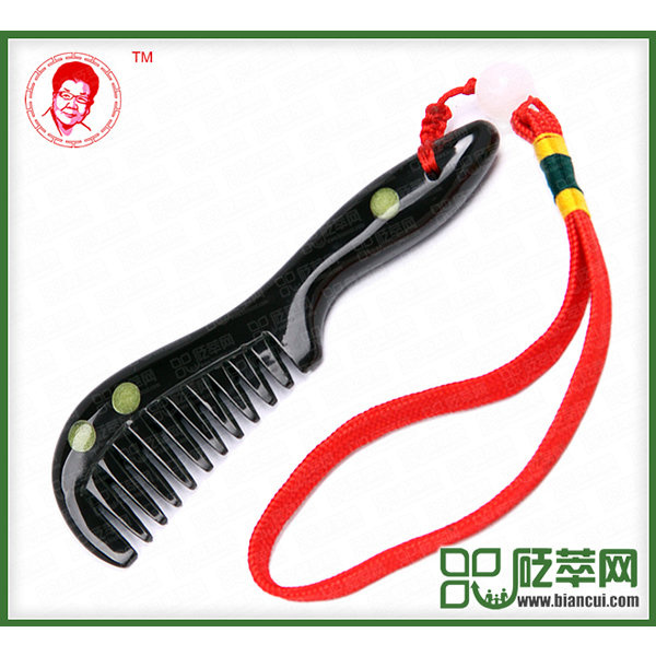 磁性砭石梳子(小),砭石梳子圖1