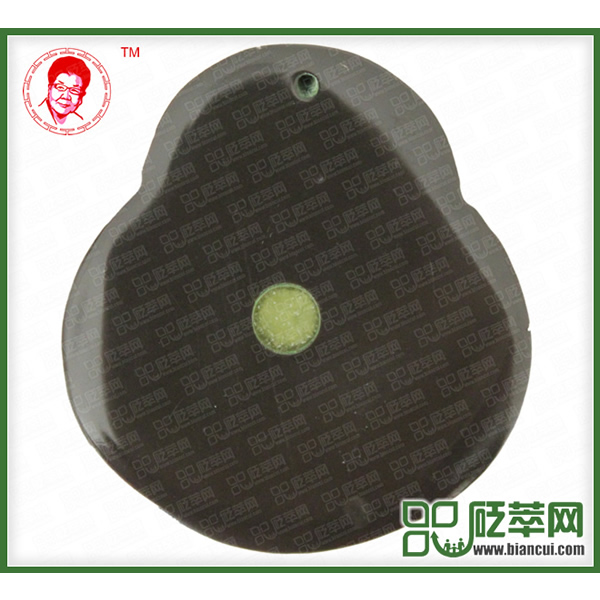 磁性砭石騎龍觀音掛件,砭石掛墜圖2