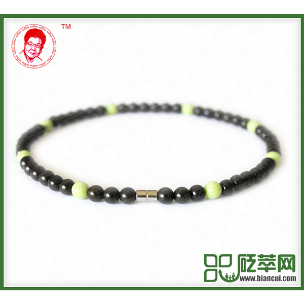 磁性砭石項鏈,砭石項鏈圖1