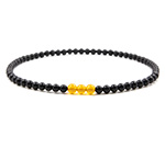 泗濱砭石黃水晶項鏈