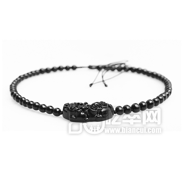 貔貅泗濱砭石項(xiàng)鏈,砭石項(xiàng)鏈圖1