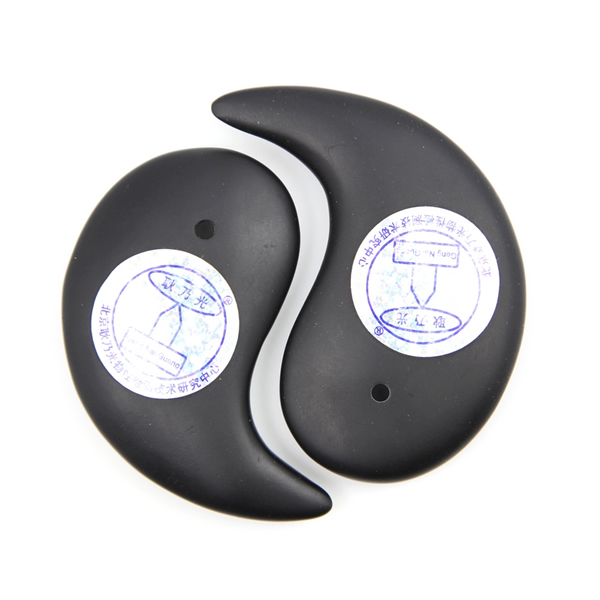 陰陽太極錐砭石刮痧板 ,砭石刮痧板圖1
