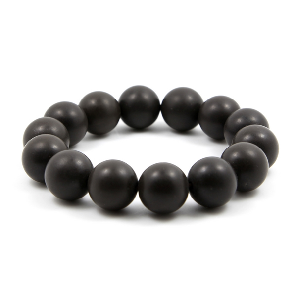 泗濱砭石男手鏈,砭石手鏈圖2