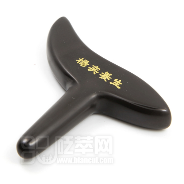 泗濱砭石T型按摩棒圖2