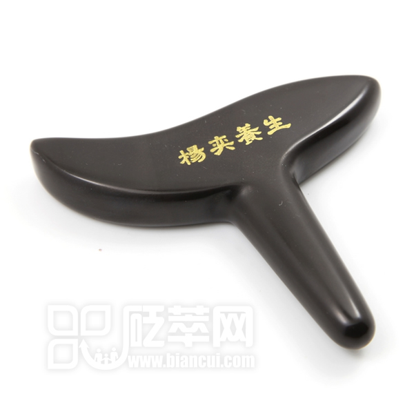 泗濱砭石T型按摩棒圖3