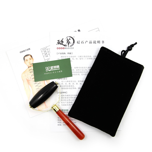 泗濱砭石面部按摩棒圖8