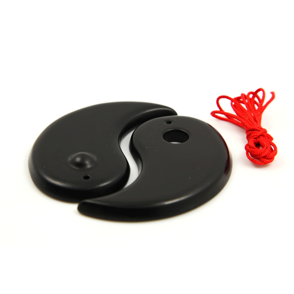 泗濱砭石太極佩刮痧板,砭石刮痧板圖2