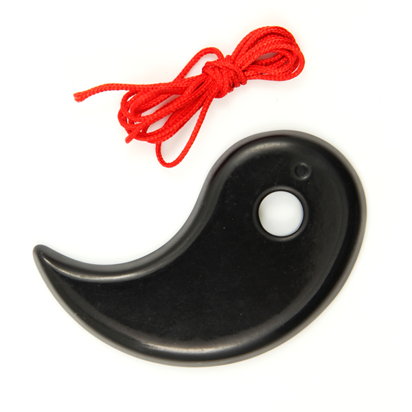 泗濱砭石太極佩刮痧板,砭石刮痧板圖3