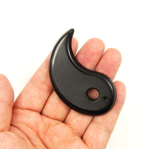 泗濱砭石太極佩刮痧板,砭石刮痧板圖4