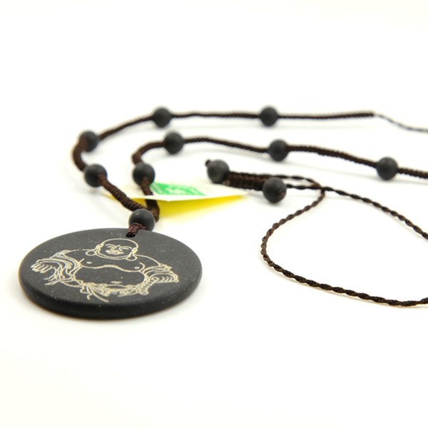 泗濱砭石彌勒佛圓佩圖3