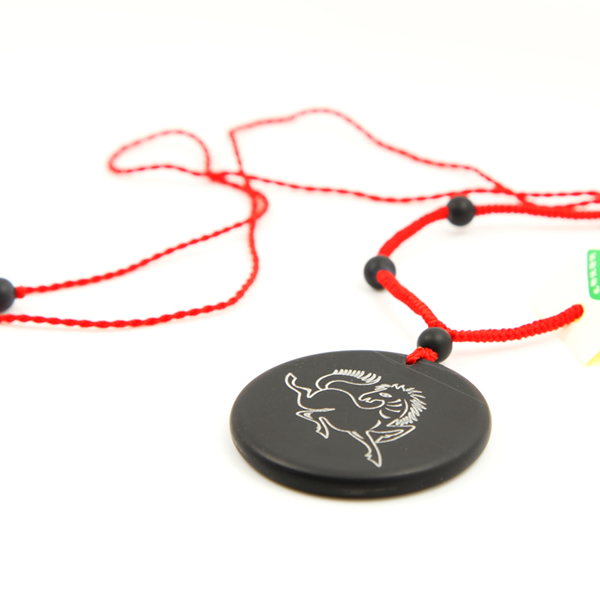 砭石生肖馬圓佩圖3