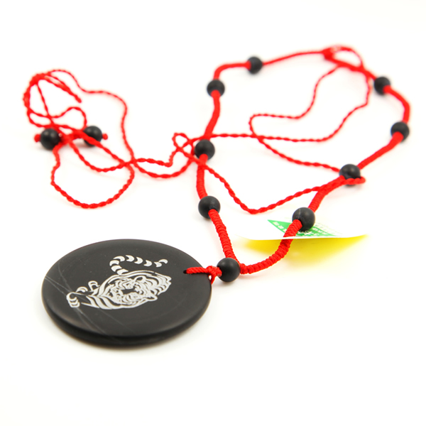 砭石生肖虎圓佩圖3