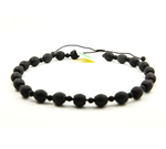 22珠砭石桶珠項鏈