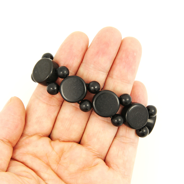 精品砭石女手鏈2#,砭石手鏈圖3