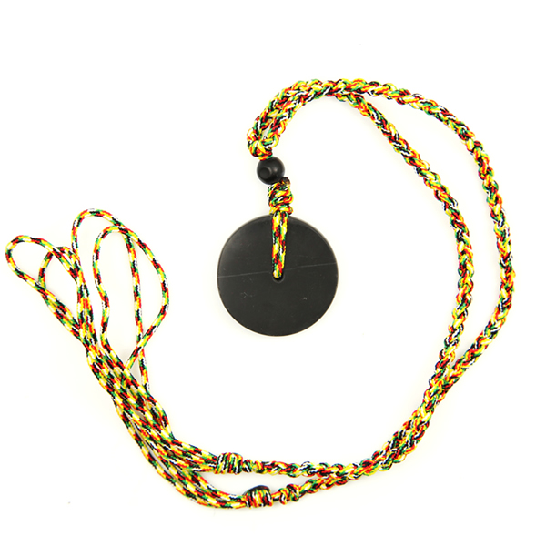 泗濱砭石平安扣/掛件,砭石掛墜圖1