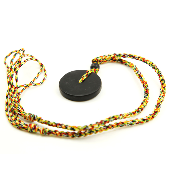 泗濱砭石平安扣/掛件,砭石掛墜圖2