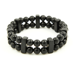 泗濱砭石雙排手鏈