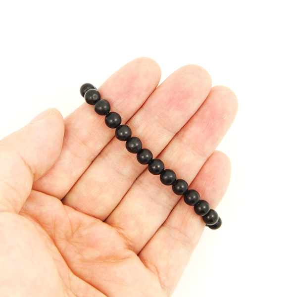 泗濱砭石6mm手鏈,砭石手鏈圖3