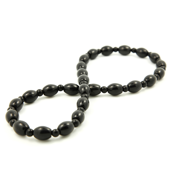 精品砭石男項鏈4#,砭石項鏈圖3