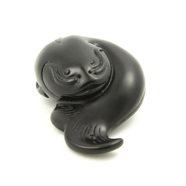 泗濱砭石鯰魚把件圖3