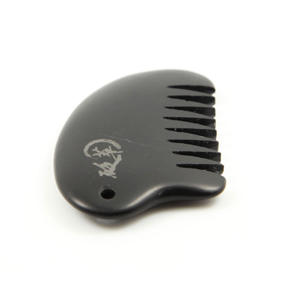 泗濱砭石迷你梳掛件,砭石梳子圖3