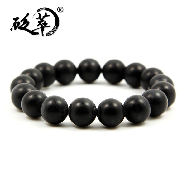 泗濱砭石11mm手鏈,砭石手鏈圖2