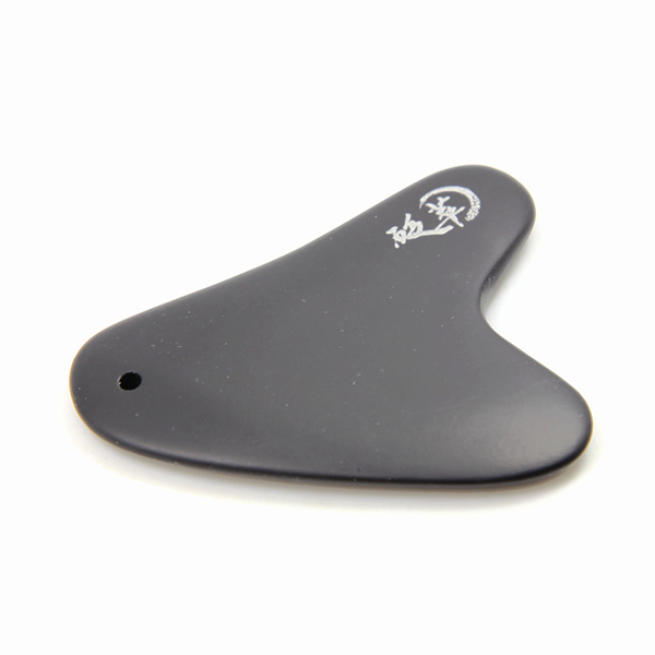 泗濱砭石面部美容刮痧板,砭石刮痧板圖3