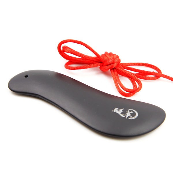 泗濱砭石S型美容板,砭石刮痧板圖1