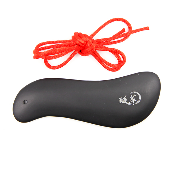 泗濱砭石S型美容板,砭石刮痧板圖2