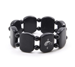 泗濱砭石方片手鏈