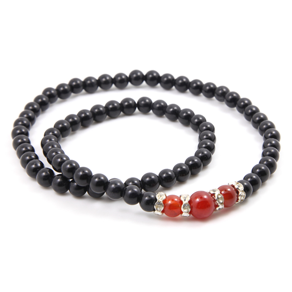 泗濱砭石瑪瑙項鏈,砭石項鏈圖4