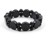 泗濱砭石圓片手鏈