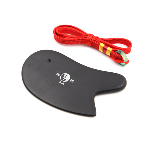 泗濱砭石美容刮痧板,砭石刮痧板圖1