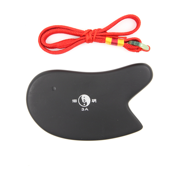 泗濱砭石美容刮痧板,砭石刮痧板圖2