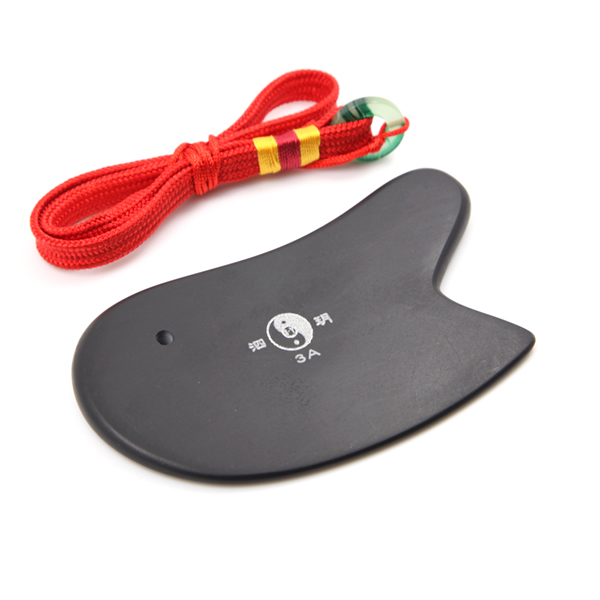 泗濱砭石美容刮痧板,砭石刮痧板圖3