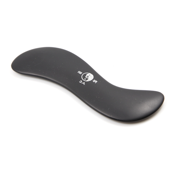 泗濱砭石S型美容板,砭石刮痧板圖2