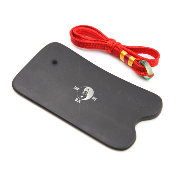 泗濱砭石長方形刮痧板,砭石刮痧板圖3