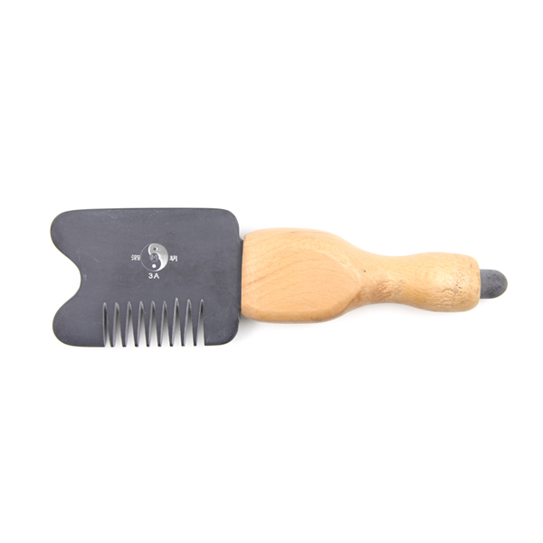 泗濱砭石五行梳,砭石梳子圖3