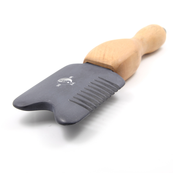 泗濱砭石五行梳,砭石梳子圖4