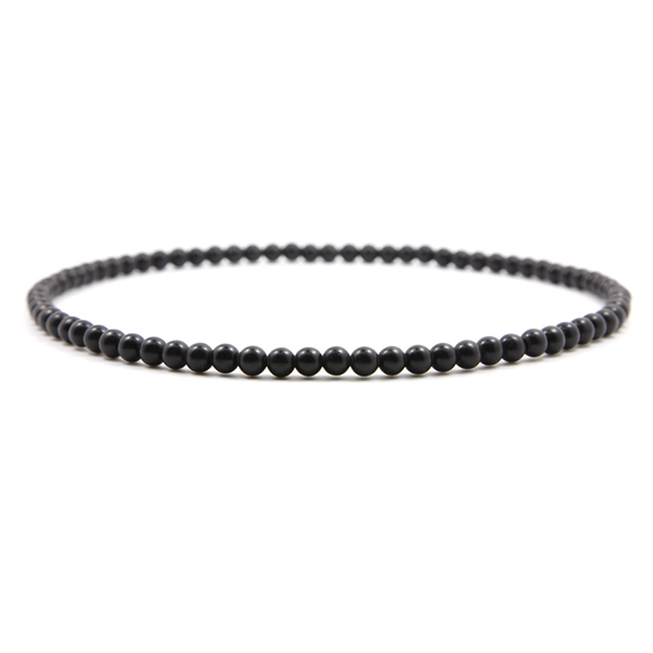 泗濱砭石7mm項鏈,砭石項鏈圖1