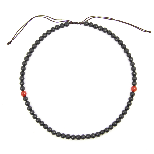 泗濱砭石瑪瑙項鏈,砭石項鏈圖2