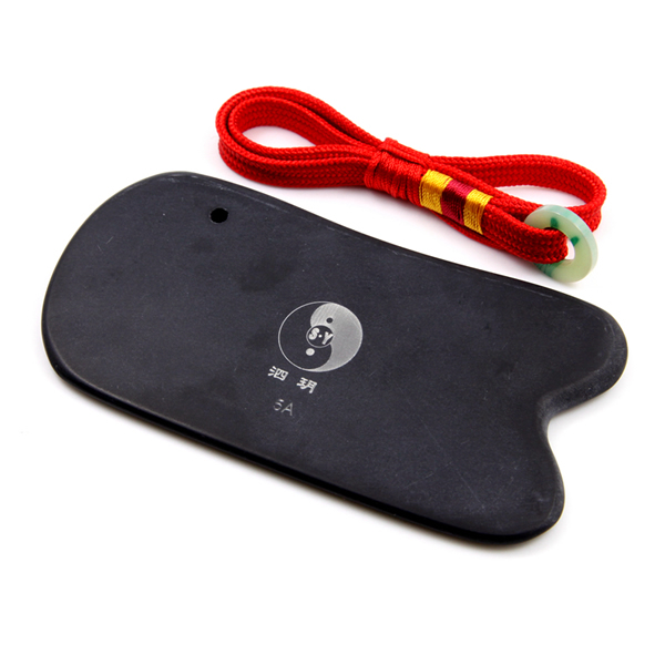 泗濱砭石長方形刮痧板,砭石刮痧板圖1