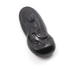 泗濱砭石觀音掛墜