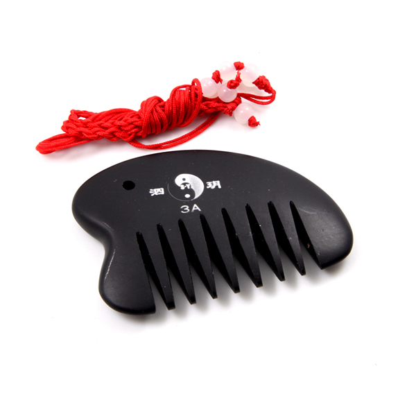 泗濱砭石梳子掛件,砭石梳子圖1