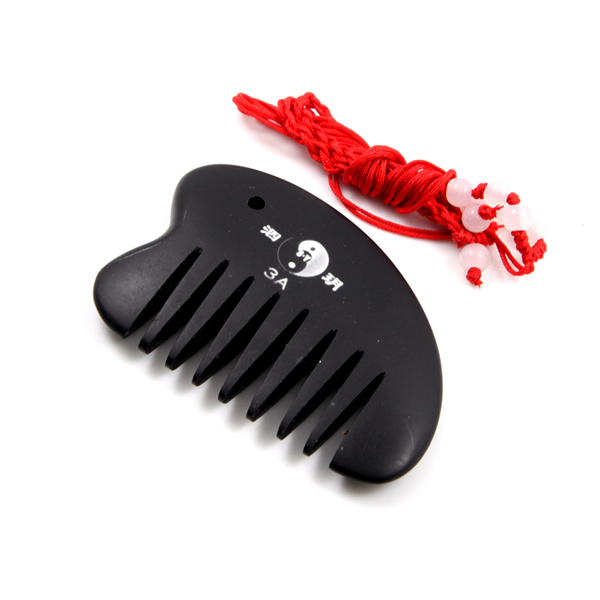 泗濱砭石梳子掛件,砭石梳子圖2