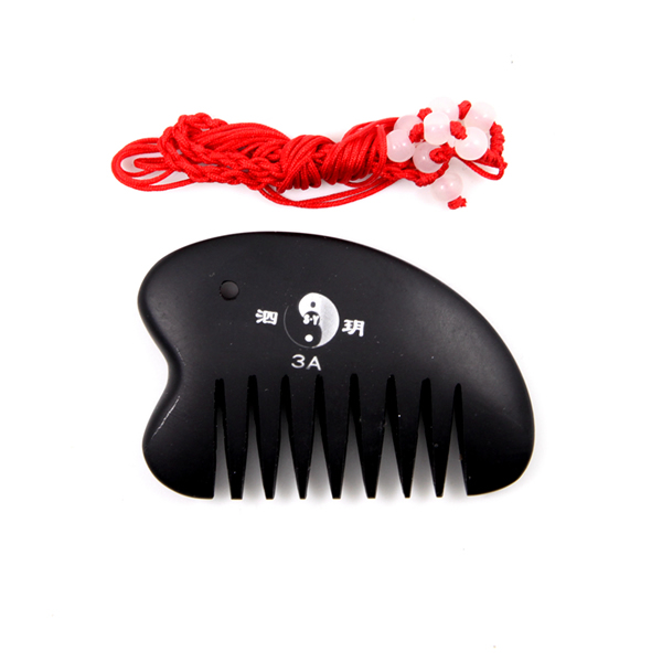 泗濱砭石梳子掛件,砭石梳子圖3