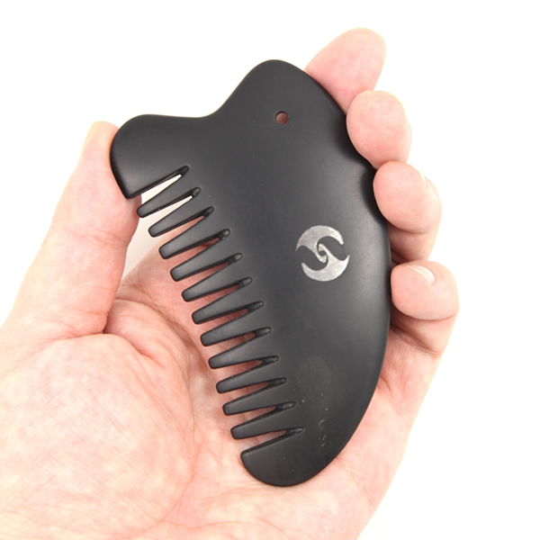 泗濱砭石中號(hào)通絡(luò)梳，砭石梳子圖6